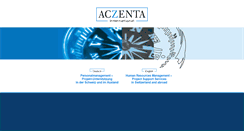 Desktop Screenshot of aczenta.com